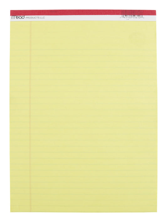 Mead 8.5 in. W x 11 in. L Legal Pad 50 (Pack of 12)