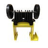 Boxtown Team Ladder Roller Combo Plastic Black/Yellow Ladder Roller/Carrier 1 pk
