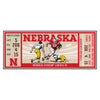 University of Nebraska Ticket Runner Rug - 30in. x 72in.