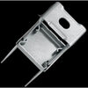 Simpson Strong-Tie 16.6 in. H X 3.56 in. W Galvanized Steel Column Base
