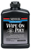 Minwax Wipe-On Poly Gloss Clear Water-Based Latex Polyurethane Stain 1 pt. (Pack of 4)