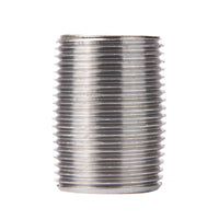 BK Products 1/4 in. MPT Galvanized Steel Close Nipple (Pack of 5)