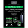 Celebrations Platinum LED C6 Multicolored/Warm White 150 ct String w/ Powerbank Christmas Lights