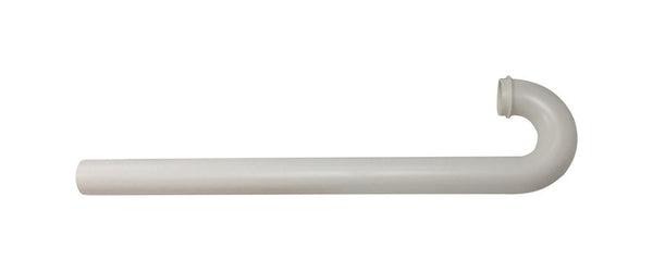 Tubo de piso de plástico de 1-1/2 pulg. de profundidad y 20,5 pulg. de largo para plomada