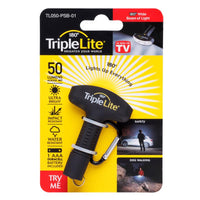 TripleLite 50 lm Black LED Flashlight AAA Battery