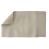 Living Accents 28 in. L X 16 in. W Beige Thermo Plastic Elastomer Bath Mat Latex Free