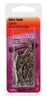 Hillman 17 Ga. x 1-1/4 in. L Stainless Steel Wire Nails 1 pk 2 oz. (Pack of 6)