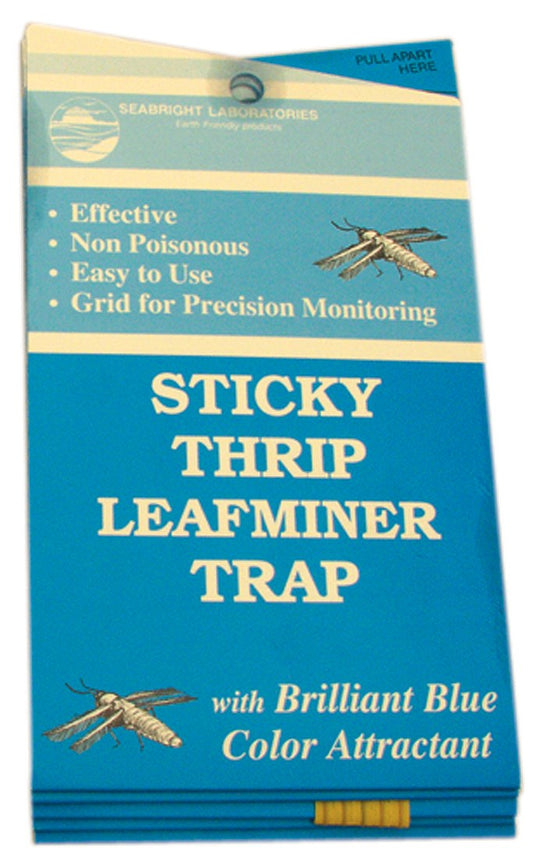 Hydrofarm HGSLTLT Sticky Thrip Leafminer Trap 5 Count