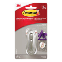 3M Command Medium Plastic Hook 3-1/8 in. L 1 pk (Pack of 4)