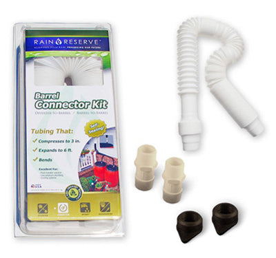 Rain Reserve White Plastic Connector Kit