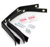 Quake Hold Nylon Self Adhesive Furniture Strap Black Rectangle 1 in. W X 6 in. L 1 pk