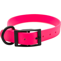 Zeta Biothane Dog Collar W/ Blk Hardware