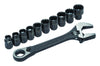 Crescent X6 Pass-Thru Metric and SAE Adjustable Wrench Set 12.9 in. L 11 pk