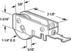 Prime-Line 1-1/4 in. D X 5/16 in. L Steel Pocket Door Roller Assembly 1 pk - Deal of The Week