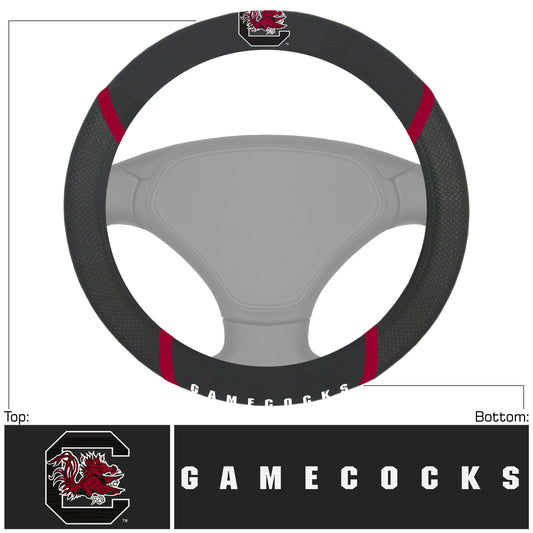 University of South Carolina Embroidered Steering Wheel Cover