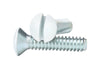 Amerelle White Steel Wall Plate Screws 10 pk - Open Box