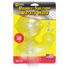 Adams PVC Clear Double Suction Cup Wreath Hanger - Open Box