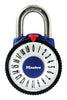 Master Lock 2.125 in. W Metal 3-Dial Combination Padlock
