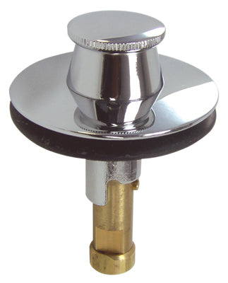 Danco 5/16 in. Chrome Brass Lift Plug and Drain