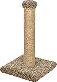 Ware Cat Scratching Post with Rope and Carpet Base 12 x 12 x 21 in Vertical Scratch Post for Cats - Open Box
