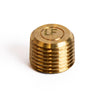 1/8 in. MPT Brass Counter Sunk Plug (Pack of 5)