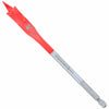Diablo 1/2 in. X 6 in. L High Speed Steel Clean Wood Spade Bit Hex Shank 1 pk - Open Box