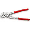 Knipex 7-1/4 in. Chrome Vanadium Steel Smooth Jaw Pliers Wrench Red 1 pk