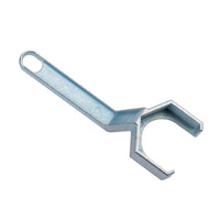 Superior Tool Silver Aluminum Pedestal Sink Wrench for All 6, 8 and 12 Sided Nuts - Open Box