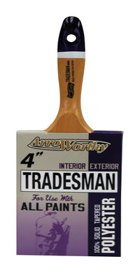 ArroWorthy Tradesman 4 in. Chiseled Paint Brush