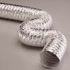 Dundas Jafine ProFlex 5 ft. L X 4 in. D Silver Aluminum Dryer Vent Duct