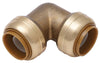 SharkBite 3/4 in. Push X 3/4 in. D Push Brass Elbow