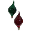 Celebrations Incandescent G45 Green/Red 2 ct Replacement Christmas Light Bulbs 0.08 ft.