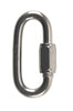 Campbell Chain Polished Stainless Steel Quick Link 1540 lb. 3 in. L (Pack of 10)