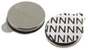 Magnet Source .06 in. L X .5 in. W Silver Disc Magnets with Adhesive 2.3 lb. pull 8 pc