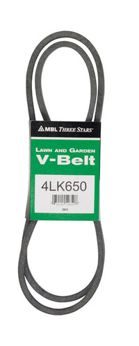 Mitsuboshi Super KB 4LK650 V-Belt 0.5 in. W X 65 in. L For Riding Mowers