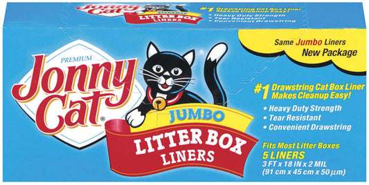 Jonny Cat Litter Box Liners 5 pk
