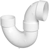 Charlotte Pipe Schedule 40 1-1/2 in. Hub  T X 1-1/2 in. D Hub  PVC P-Trap with Union (Pack of 10)