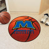 Morehead State University Basketball Rug - 27in. Diameter