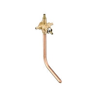 Includes bulk pack Posi-Temp(R) 1/2" crimp ring PEX with cc/ips tub connection pressure balancing