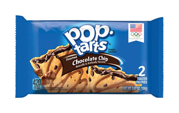 Pastelitos para tostadora Pop-Tarts con chispas de chocolate, bolsa de 3.67 oz (paquete de 6)