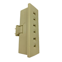 Projex Polarized 3 outlets Adapter 1 pk (Pack of 5)