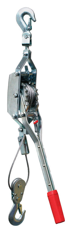 American Power Pull 2-Ton Metallic Come-A-Long Cable Power Puller 16 in. L