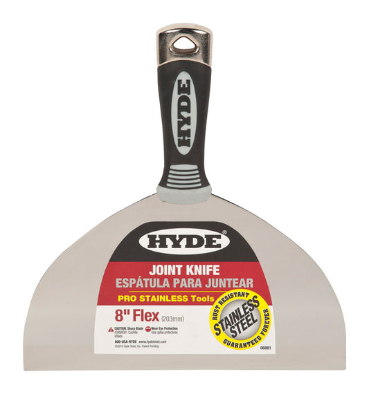 Hyde Pro Stainless Steel Joint Knife 0.75 In. H X 8 In. W X 8.5 In. L