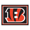 NFL - Cincinnati Bengals 8ft. x 10 ft. Plush Area Rug