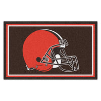 NFL - Cleveland Browns 4ft. x 6ft. Plush Area Rug
