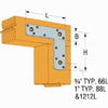 STRAP 6X6 L  66L (A)