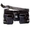 CLC 11 pocket Suede Leather Apron Pouch Black 29 in. 49 in.