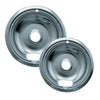Range Kleen Steel Drip Bowls 8 in. W X 8 in. L - Deal of The Week
