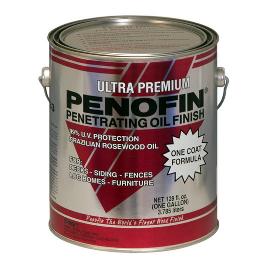 Penofin Ultra Premium Transparent Western Red Cedar Oil-Based Wood Stain 1 gal. (Pack of 4)