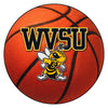 West Virginia State University Basketball Rug - 27in. Diameter
